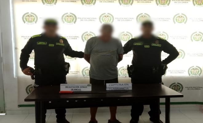 Dos policías un capturado por violencia contra la mujer 