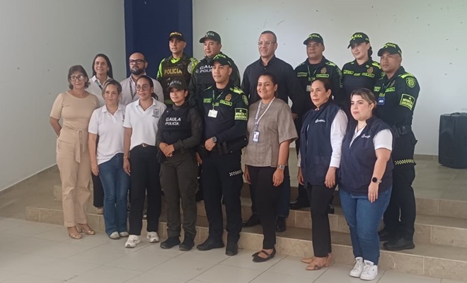 Policía, ICBF, fiscalía, comisaria de familia