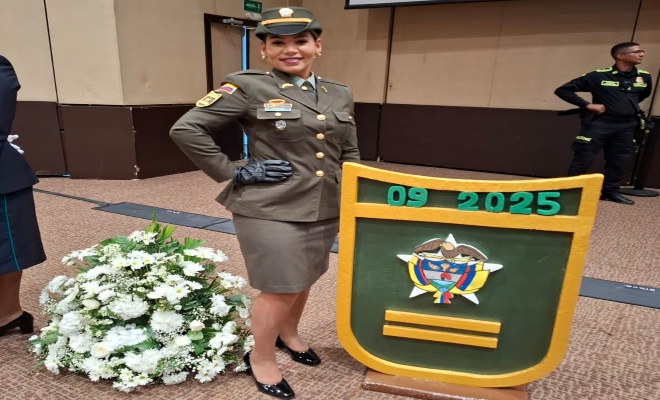 Cada estrella en su uniforme lleva consigo la responsabilidad de seguir construyendo 