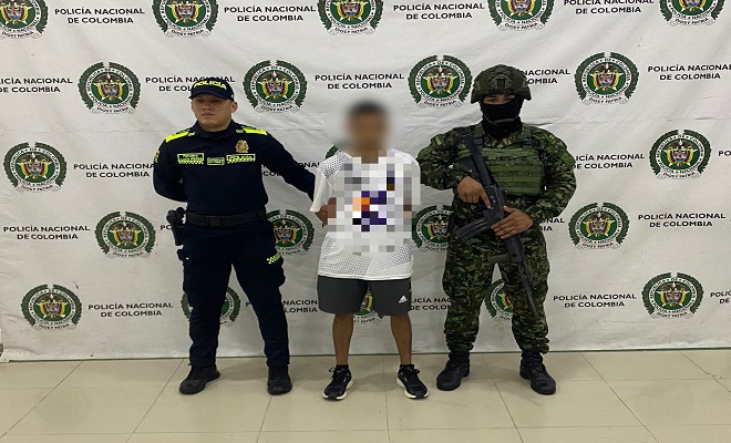 Cae alias “Chuki”, presunto integrante del ‘Clan del Golfo’ por el delito de concierto para delinquir agravado