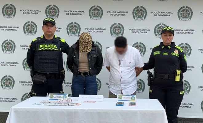 Dos Policías, Dos capturados y elementos recuperados