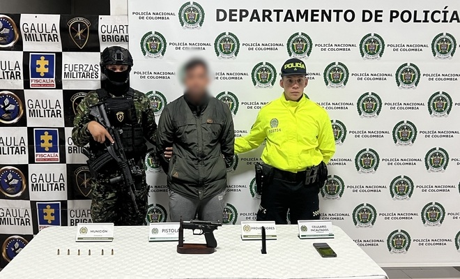 Capturado alias “Richard”, cabecilla armado del GAO-r E36 en el norte de Antioquia