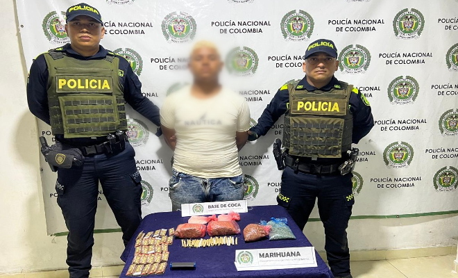 Capturan a  joven de 18 años 