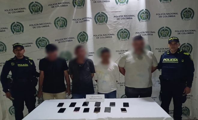 capturados por el delito de hurto