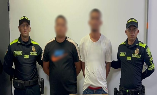 Capturados por el delito de hurto
