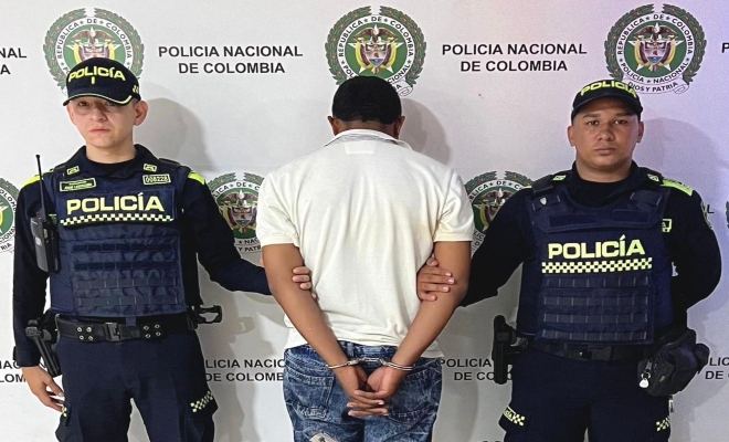 Capturado por el delito de hurto