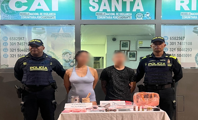 Capturados por el delito de trafico de estupefacientes