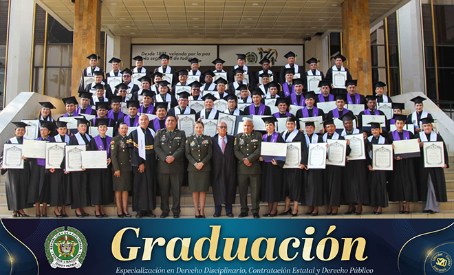 68 uniformados culminaron especializaciones