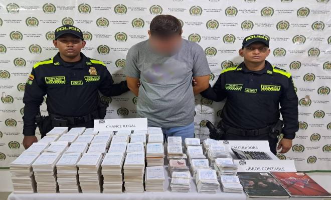 Capturadas dos personas por comercialización de chance ilegal en el Cesar