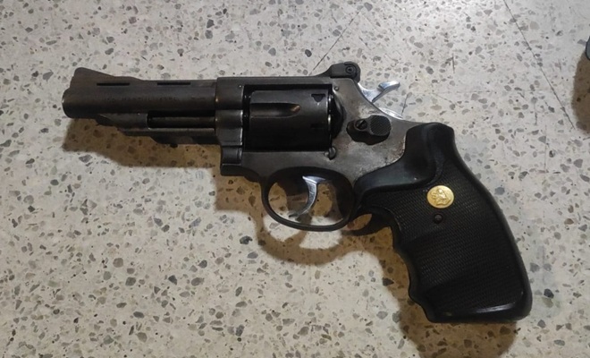 Arma de fuego incautada 