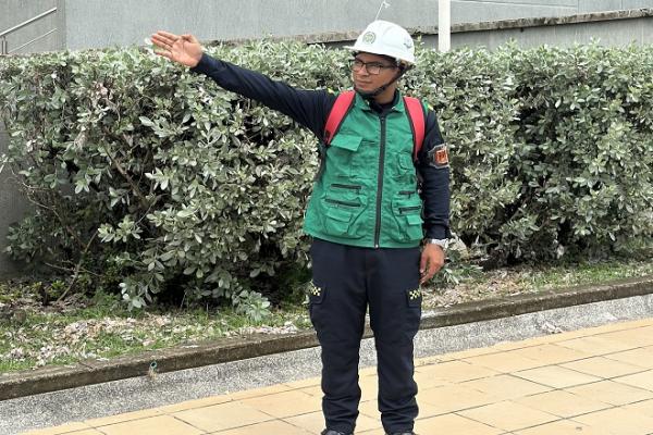 ruta de evacuación a lugar seguro