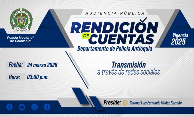 Banner invitación a rendición de cuentas