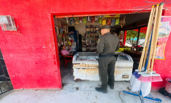 Uniformados del Grupo de Infancia y Adolescencia de la Policía Metropolitana de Montería 