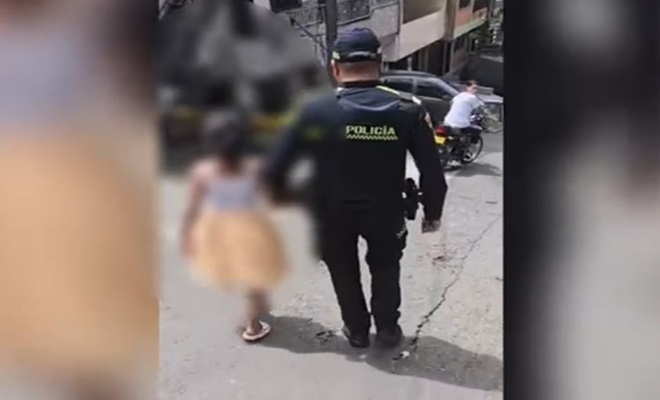 Menor de edad rescatada