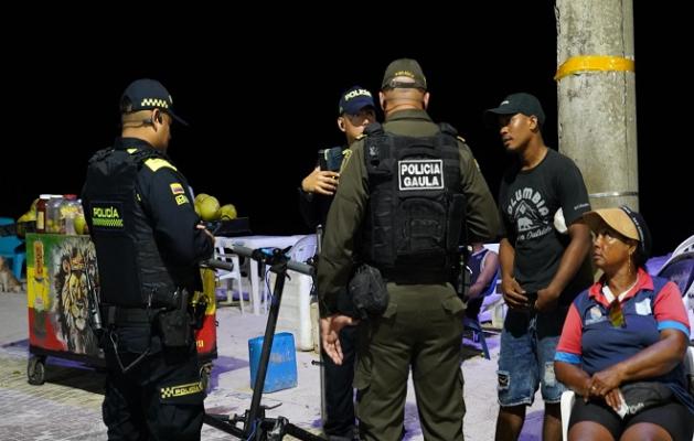 Policía ejerce controles en Spratt Bigth