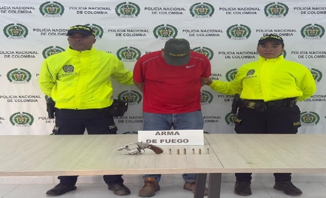 Capturado en Agustín Codazzi un hombre armado sin permiso durante operativo interinstitucional