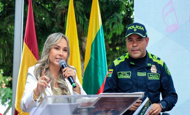 Presentación nuevo comandante de Policía a la ciudad
