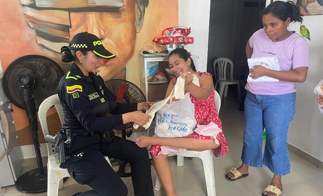 Policía con la comunidad