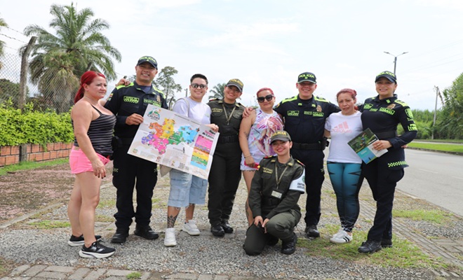 Policía sigue garantizando la seguridad