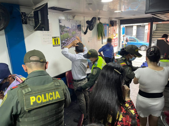 Resultados operativos durante el fin de semana en manizales 
