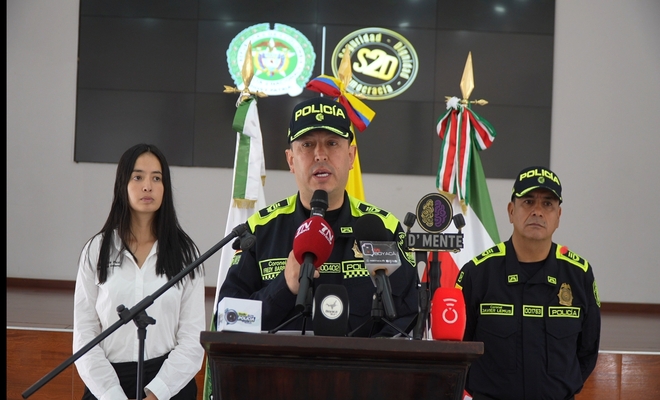  Comandante de Boyac&aacute; en rueda de prensa