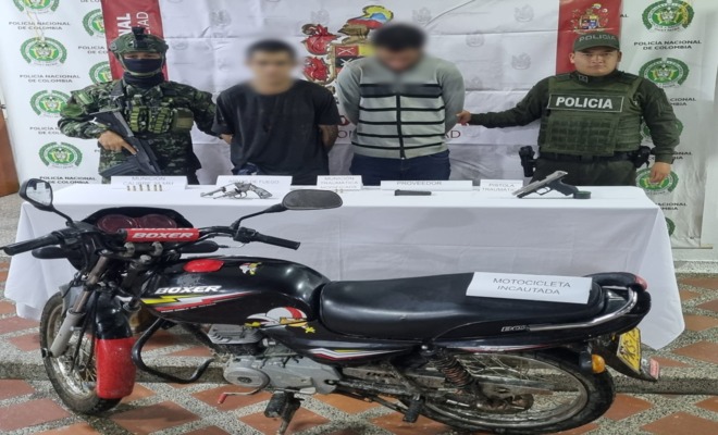 La reacci&oacute;n conjunta de la Polic&iacute;a y el Ej&eacute;rcito permiti&oacute; interceptar a los presuntos responsables en zona rural