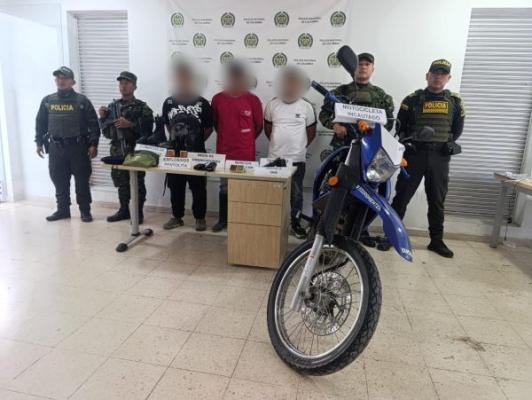 Capturados en flagrancia