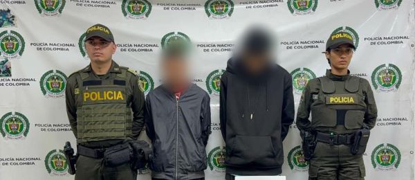 capturados por hurto y porte ilegal de armas de fuego