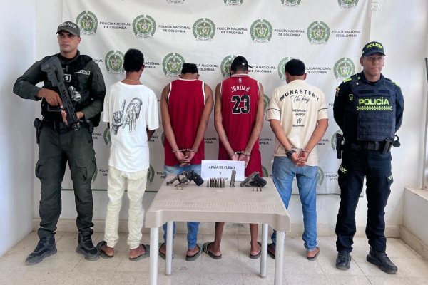 Capturados presuntos asaltantes