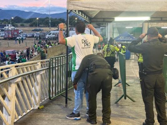 La Policía del Valle del Cauca reforzó la seguridad durante el clásico deportivo entre el Cali y América