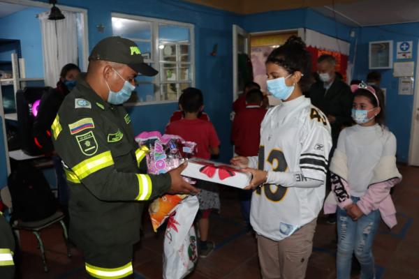Entrega de regalos