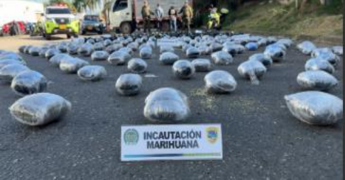 LA POLICÍA NACIONAL INCAUTÓ 170  KILOS DE MARIHUANA OCULTOS  ENTRE CERVEZA