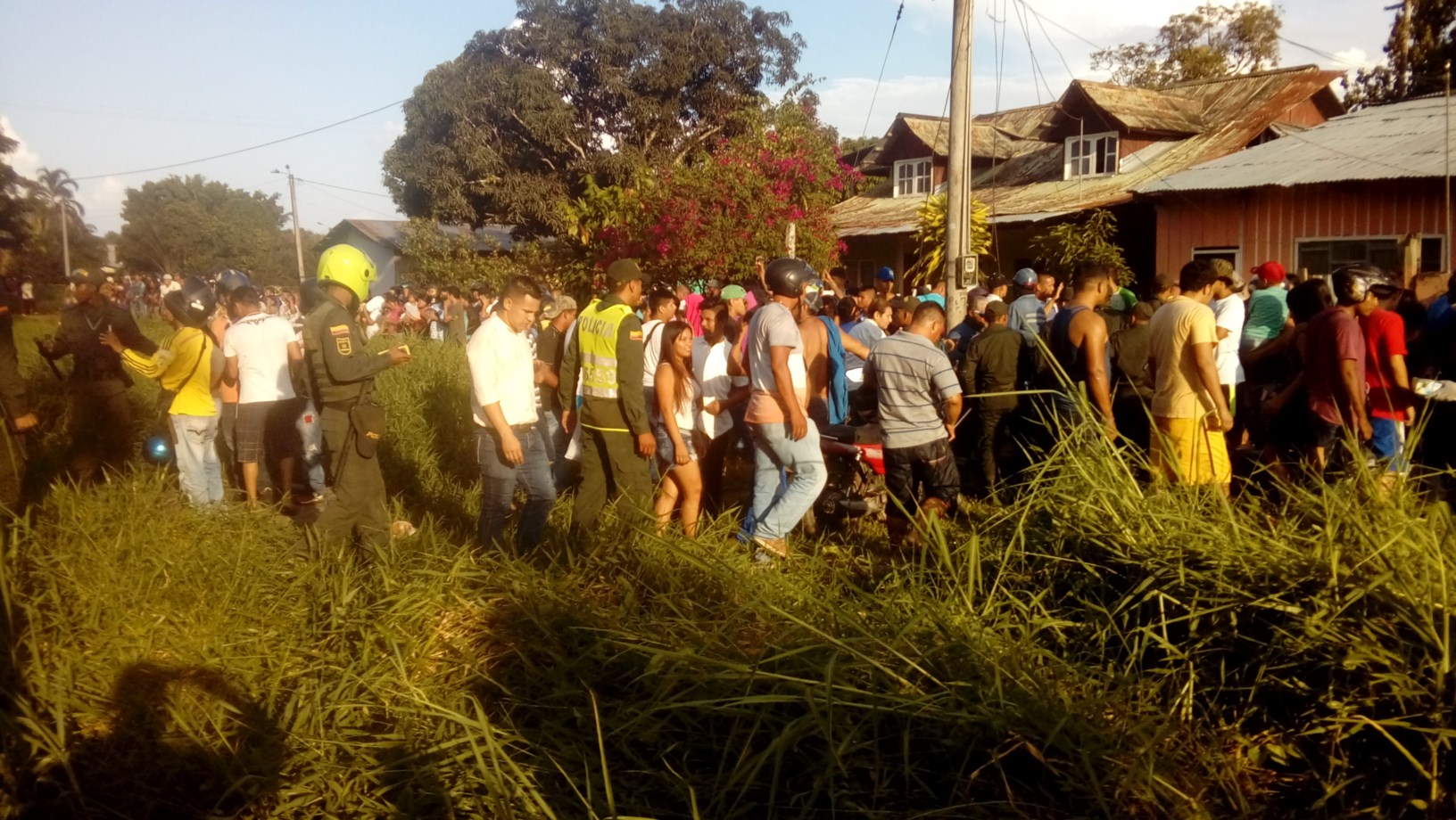 Incendio en Leticia 
