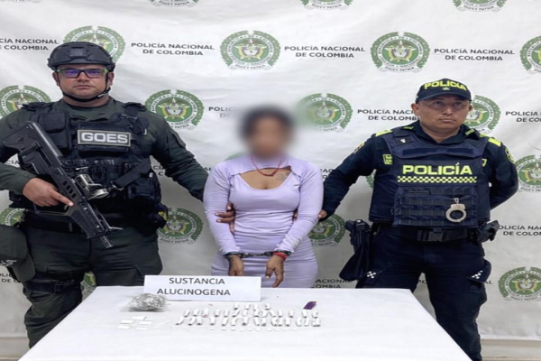 Persona capturada e incautación de marihuana