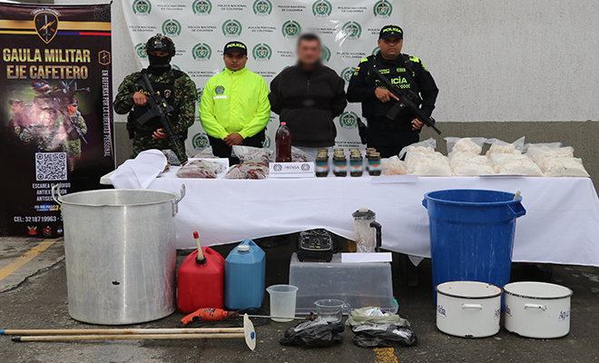 Operación Everest desmantela mega laboratorio de cocaína que camuflaba droga en alimentos rumbo a Europa