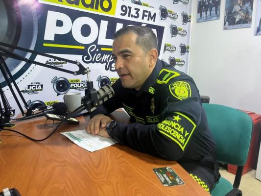intervención del señor comandante de departamento de Policía Vaupés  prevenir es proteger la vida