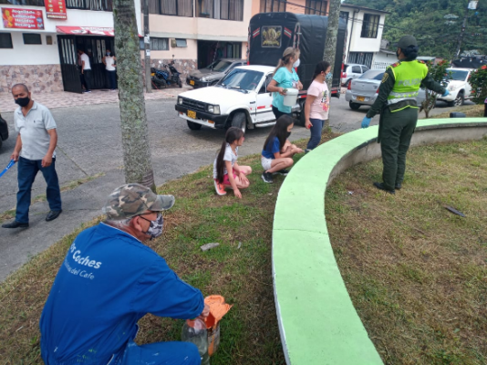 Estamos comprometidos con la recuperación de parques en Manizales 