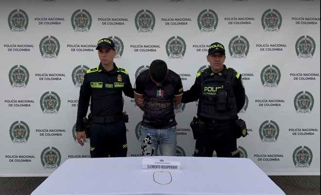 detenido en Manizales por hurtar una cadena a adulto mayor 