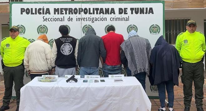 capturados los zaques dedicados a la comercializacion de estupefacientes